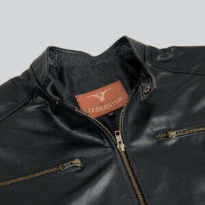 Chaqueta Millet Negro - Lederston Leather & Road